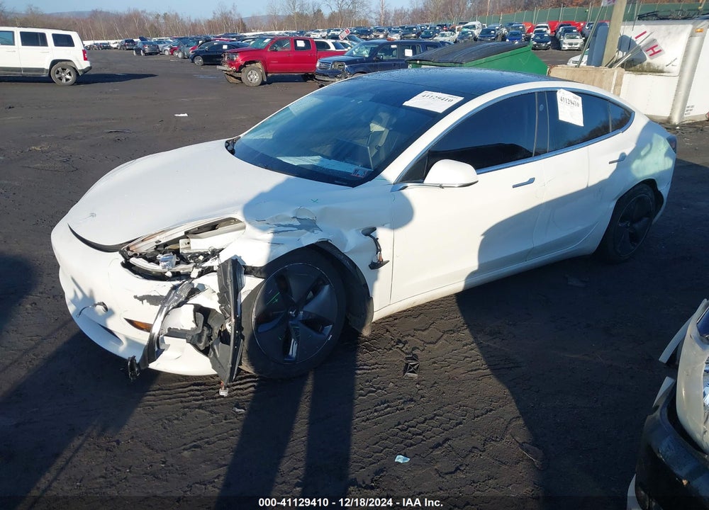 2020 TESLA MODEL 3 LONG RANGE DUAL MOTOR ALL-WHEEL DRIVE VIN: 5YJ3E1EB2LF711686