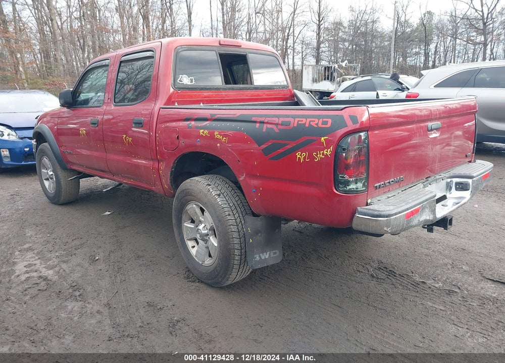 2001 TOYOTA TACOMA BASE V6 VIN: 5TEHN72N61Z767682
