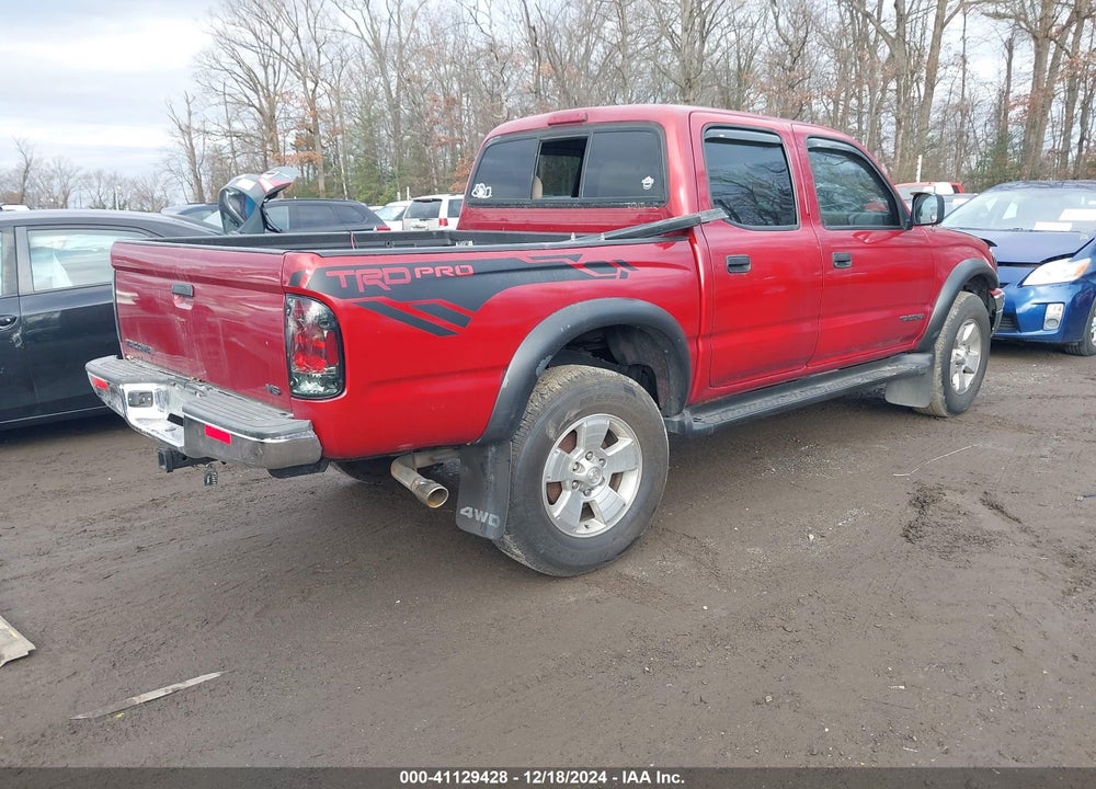 2001 TOYOTA TACOMA BASE V6 VIN: 5TEHN72N61Z767682
