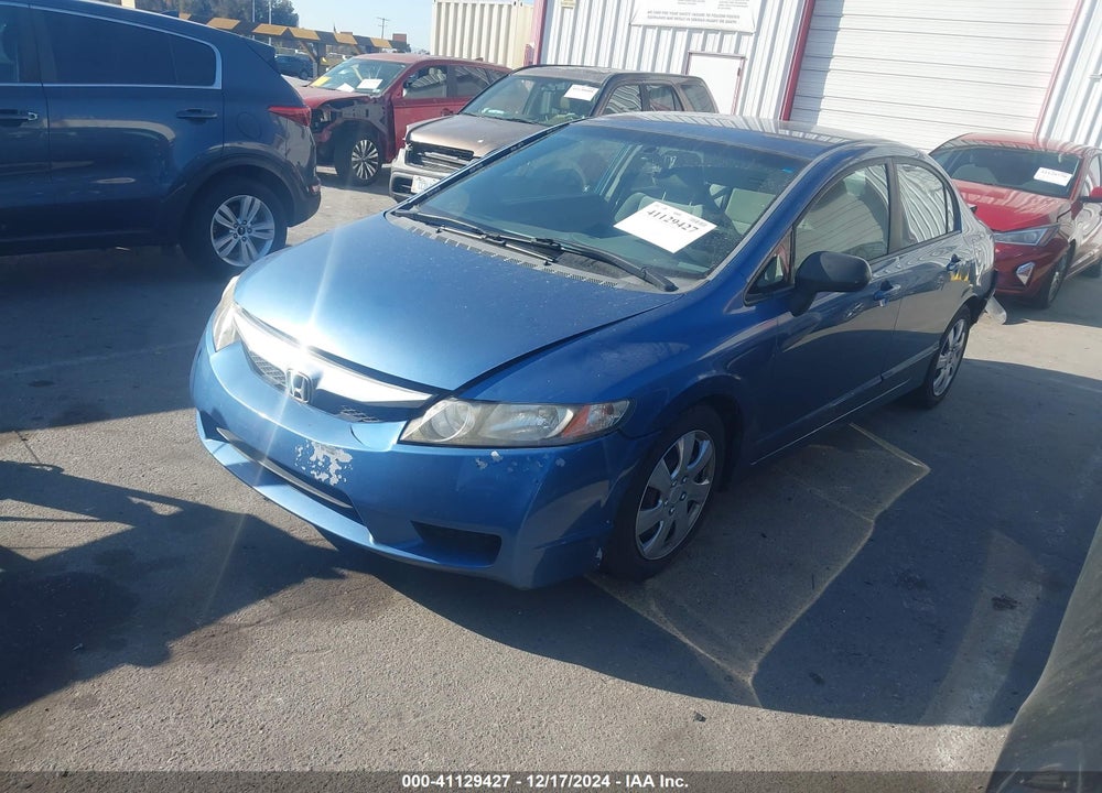 2011 HONDA CIVIC LX VIN: 19XFA1F57BE032860