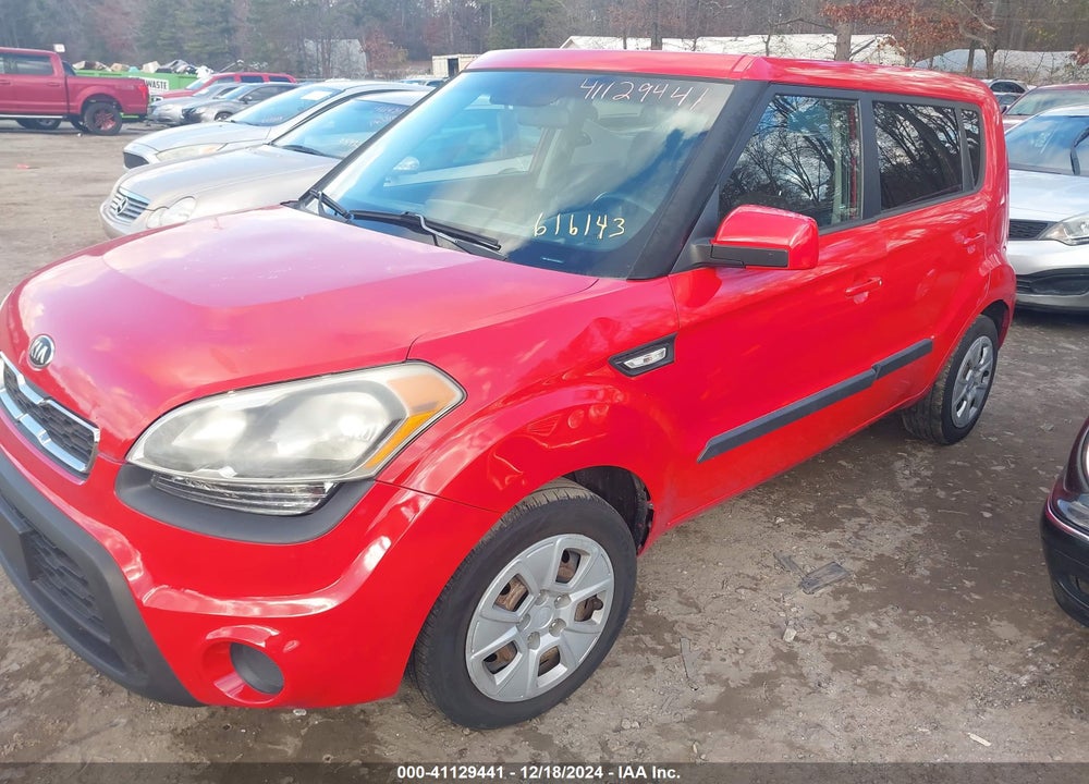 2013 KIA SOUL VIN: KNDJT2A51D7616143