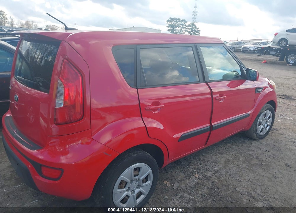 2013 KIA SOUL VIN: KNDJT2A51D7616143