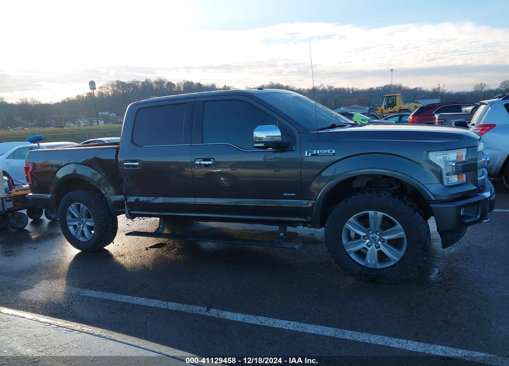 2015 FORD F-150 PLATINUM VIN: 1FTEW1EG7FFC52902