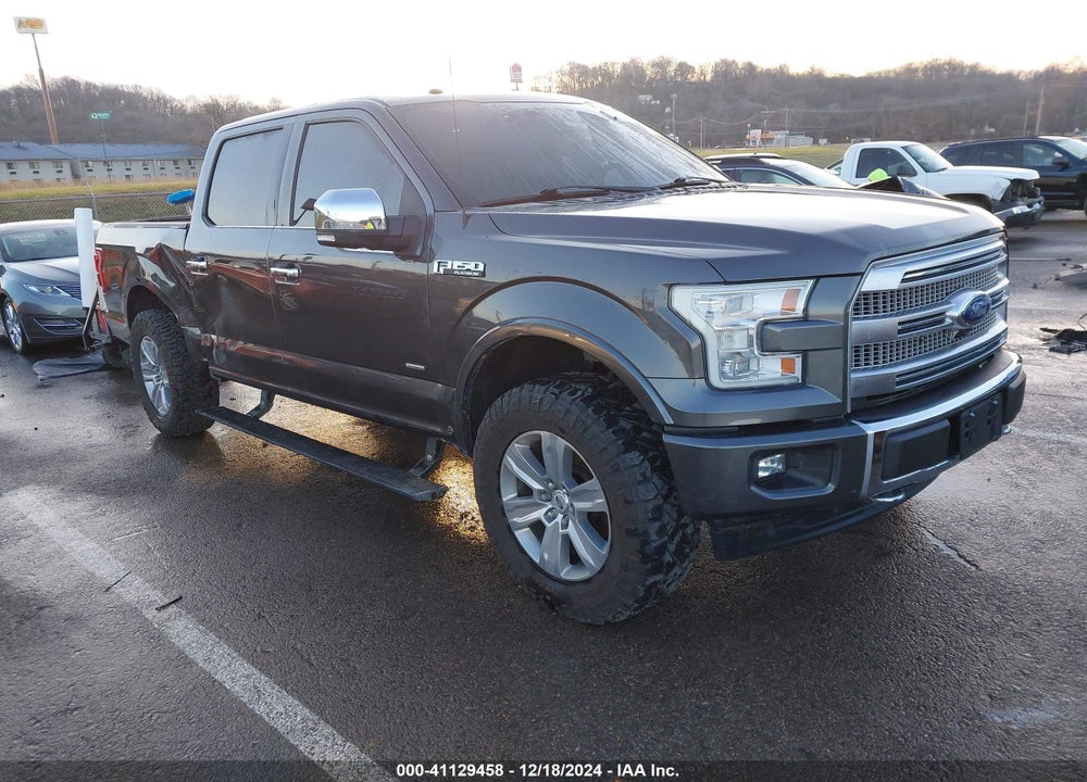2015 FORD F-150 PLATINUM VIN: 1FTEW1EG7FFC52902