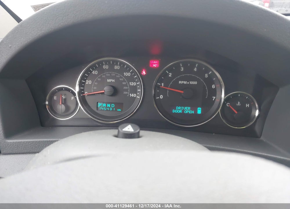 2005 JEEP GRAND CHEROKEE LIMITED VIN: 1J8HR58265C572121
