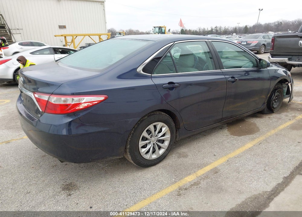 2015 TOYOTA CAMRY LE VIN: 4T1BF1FK6FU950009