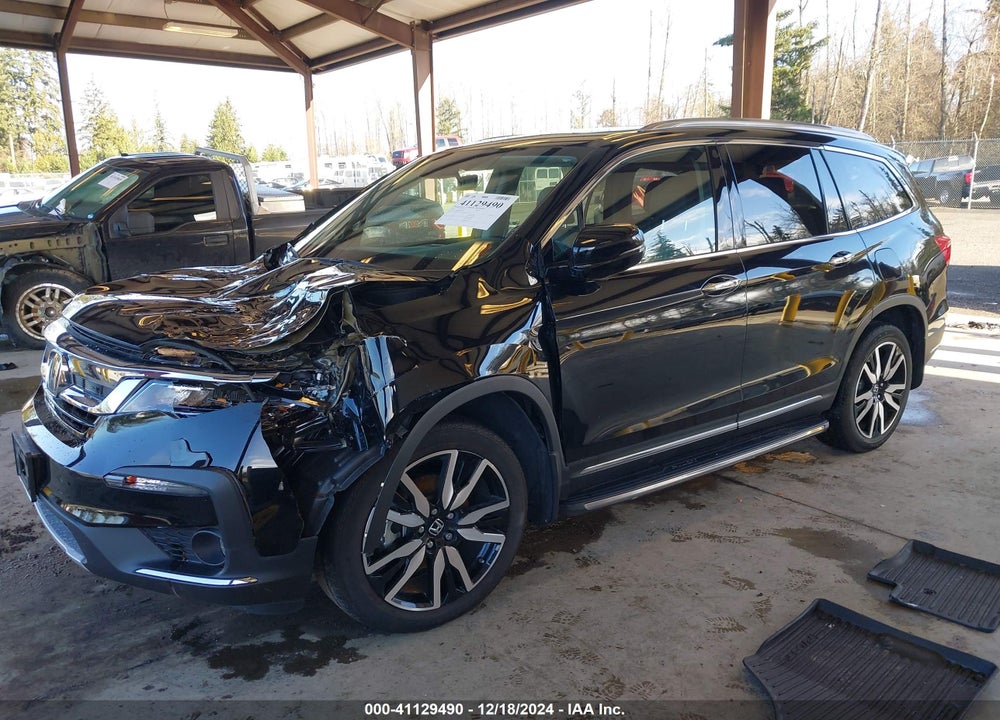 2022 HONDA PILOT AWD ELITE VIN: 5FNYF6H08NB024564