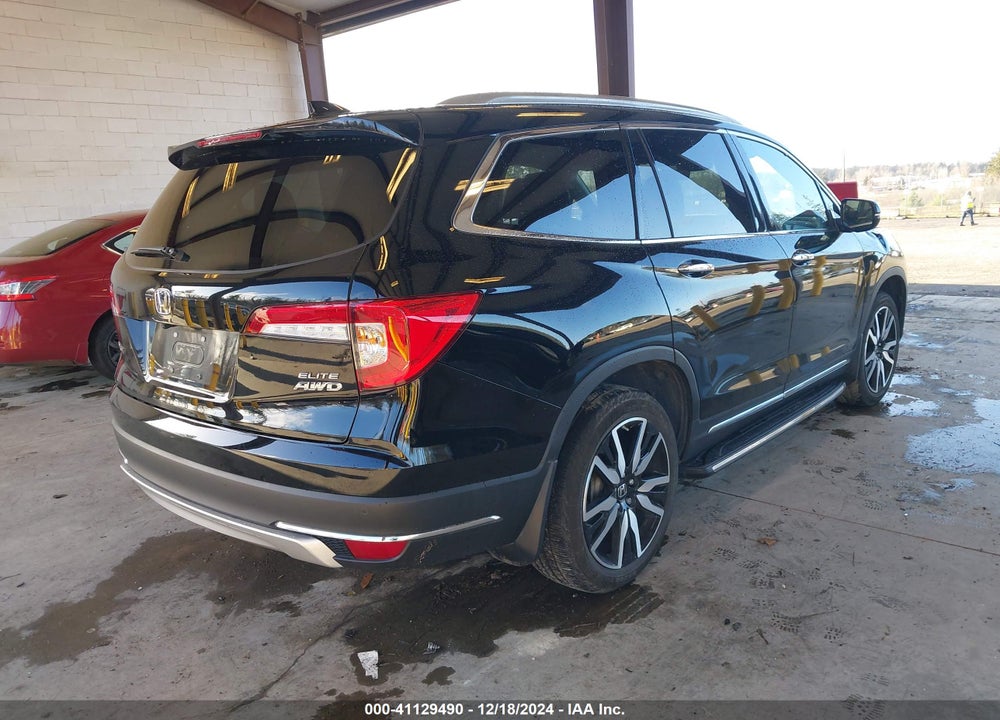 2022 HONDA PILOT AWD ELITE VIN: 5FNYF6H08NB024564