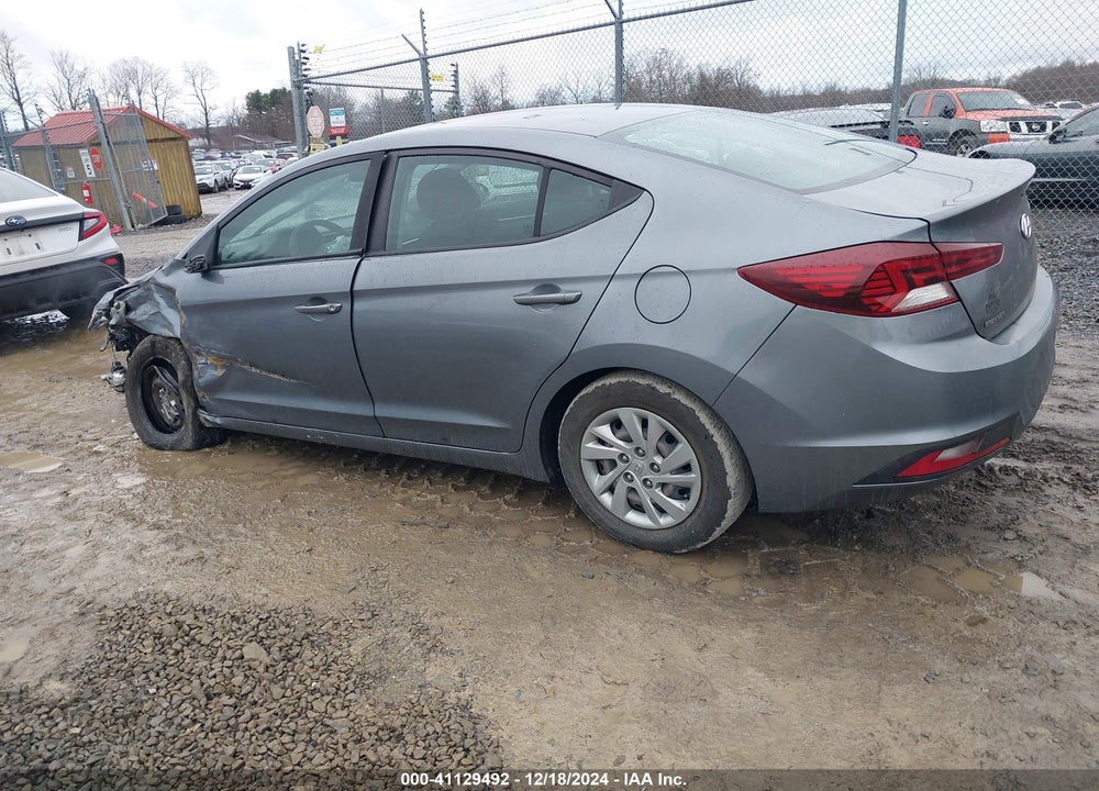 2019 HYUNDAI ELANTRA VIN: KMHD74LF6KU830817
