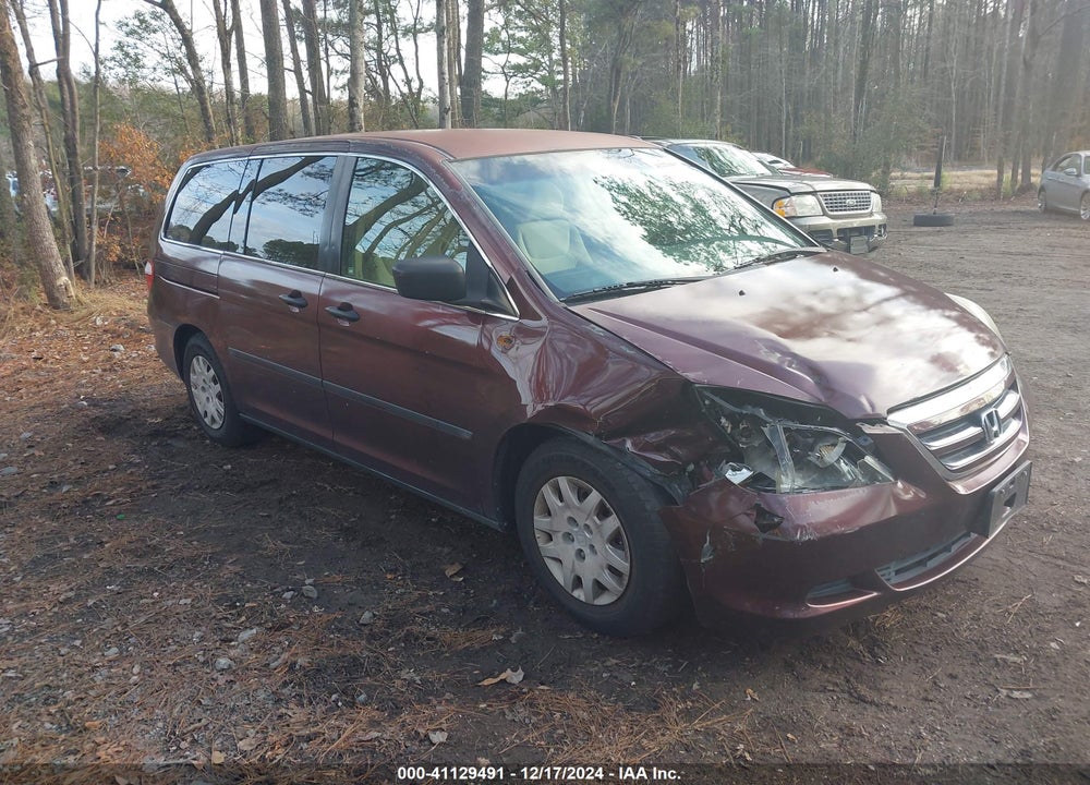 2007 HONDA ODYSSEY LX VIN: 5FNRL382X7B115674