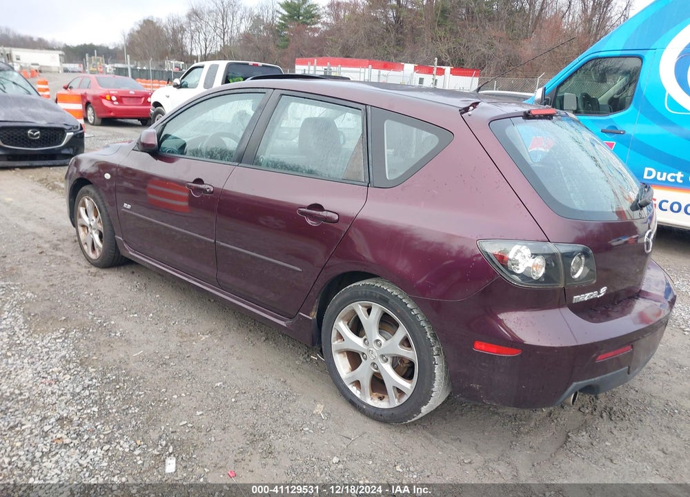 2008 MAZDA 3 S GRAND TOURING VIN: JM1BK343581838104