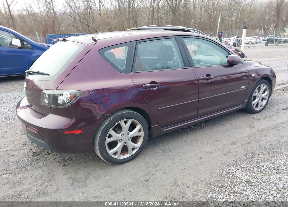 2008 MAZDA 3 S GRAND TOURING VIN: JM1BK343581838104