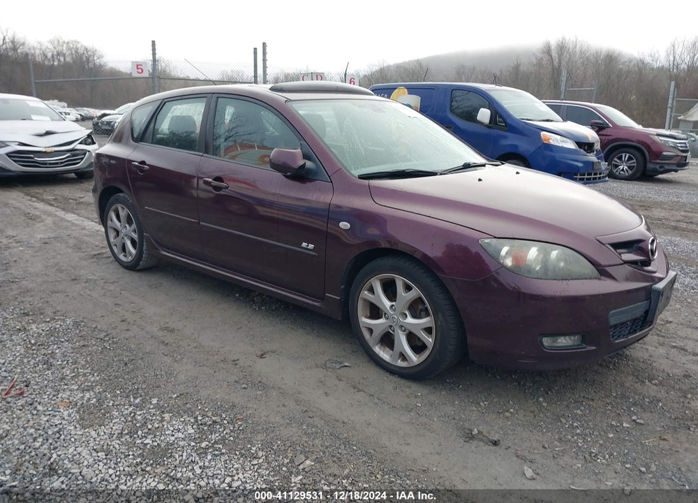 2008 MAZDA 3 S GRAND TOURING VIN: JM1BK343581838104