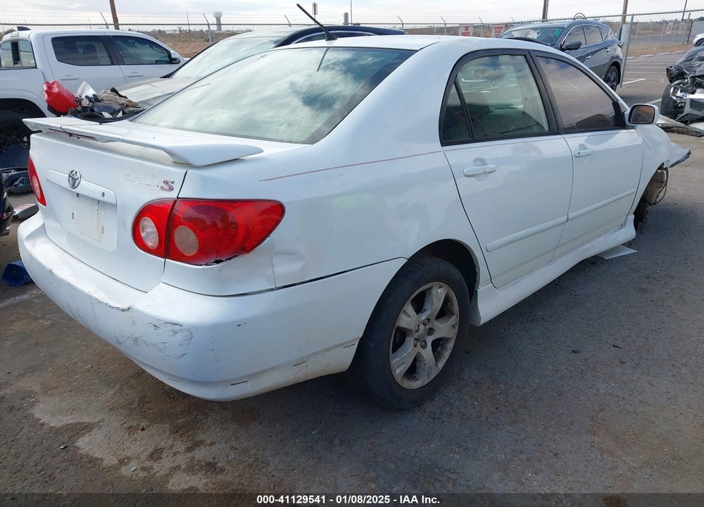 2005 TOYOTA COROLLA S VIN: 1NXBR32E55Z445998