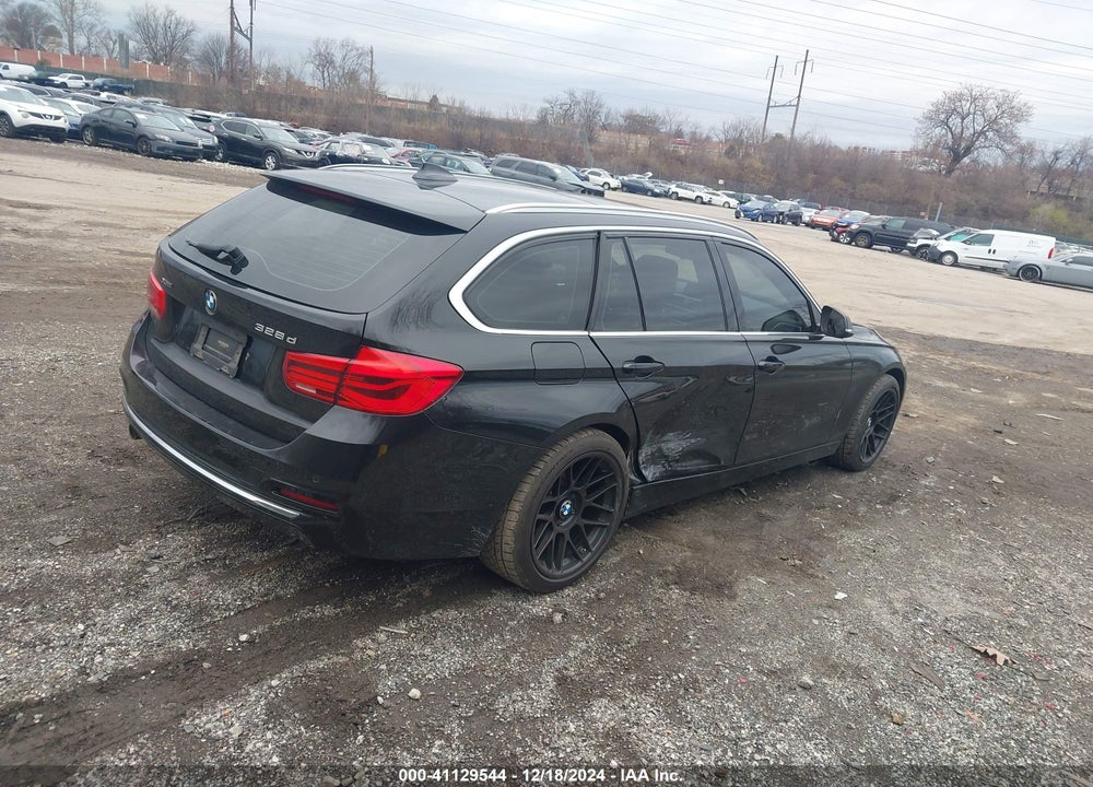 2017 BMW 328D XDRIVE VIN: WBA8J1C35HA018847