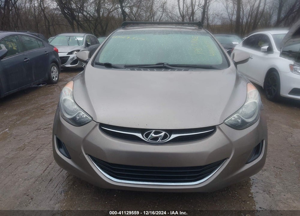 2013 HYUNDAI ELANTRA GLS VIN: 5NPDH4AE4DH159592