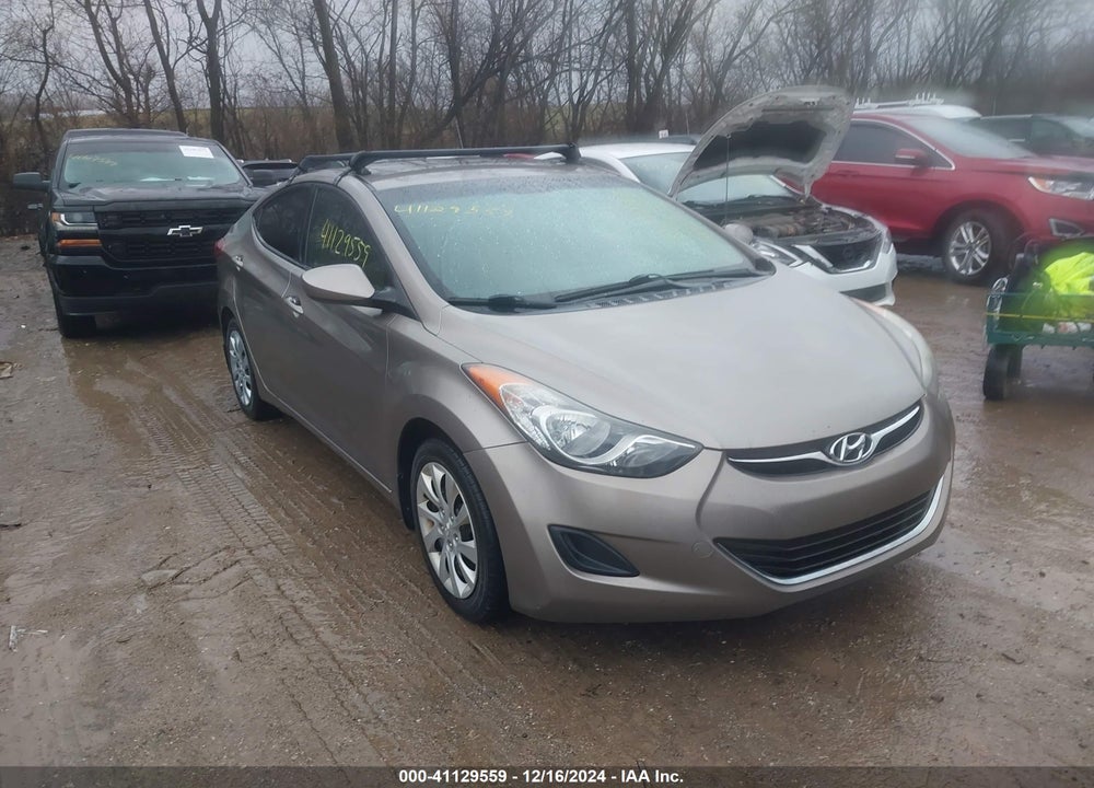 2013 HYUNDAI ELANTRA GLS VIN: 5NPDH4AE4DH159592