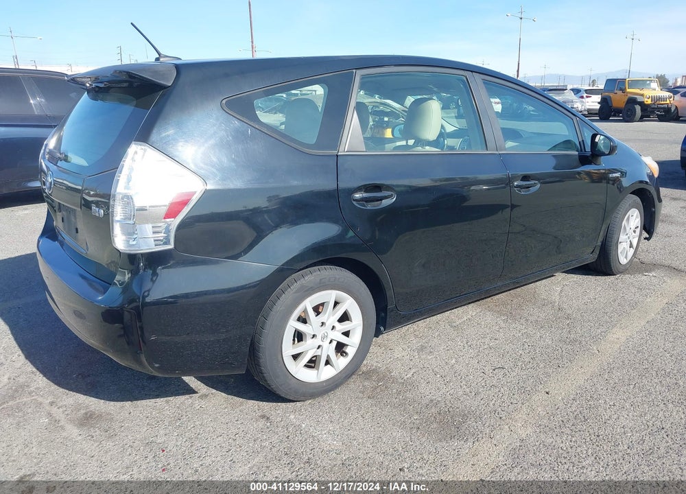 2012 TOYOTA PRIUS V THREE VIN: JTDZN3EU9C3028680