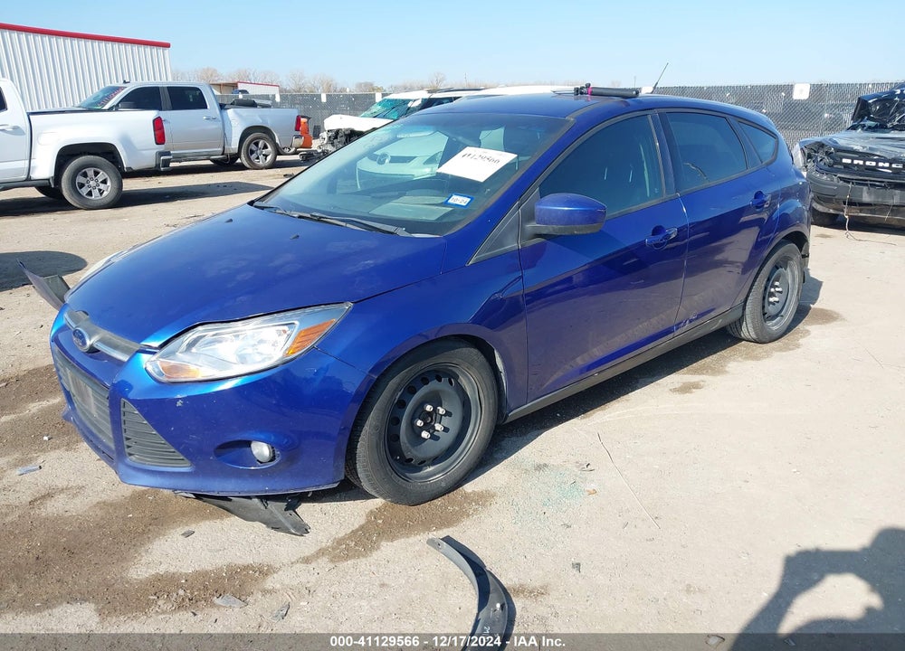 2012 FORD FOCUS SE VIN: 1FAHP3K22CL243347