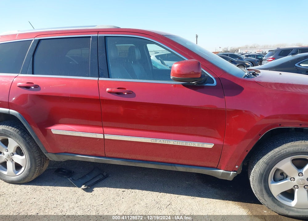 2012 JEEP GRAND CHEROKEE LAREDO VIN: 1C4RJFAG8CC139363