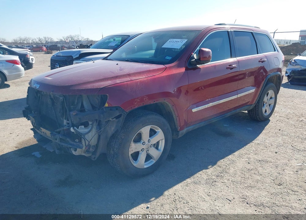 2012 JEEP GRAND CHEROKEE LAREDO VIN: 1C4RJFAG8CC139363