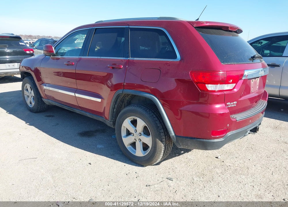 2012 JEEP GRAND CHEROKEE LAREDO VIN: 1C4RJFAG8CC139363
