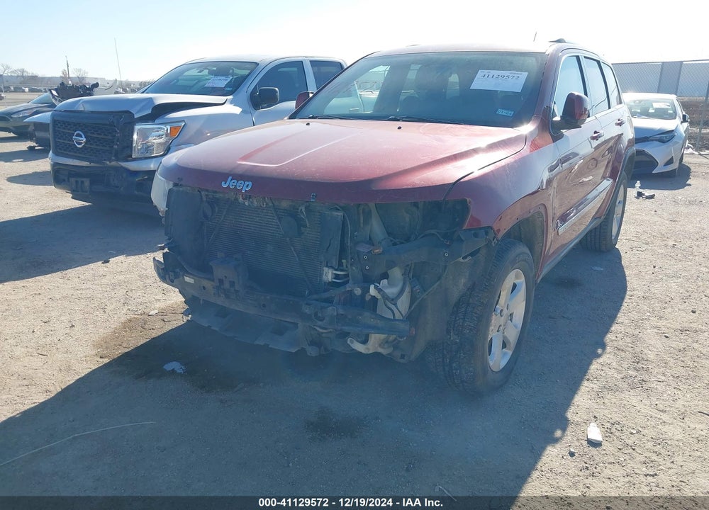 2012 JEEP GRAND CHEROKEE LAREDO VIN: 1C4RJFAG8CC139363