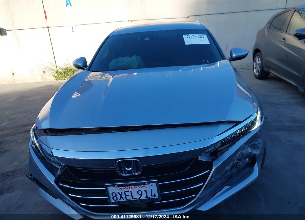 2021 HONDA ACCORD VIN: 1HGCV1F19MA085152