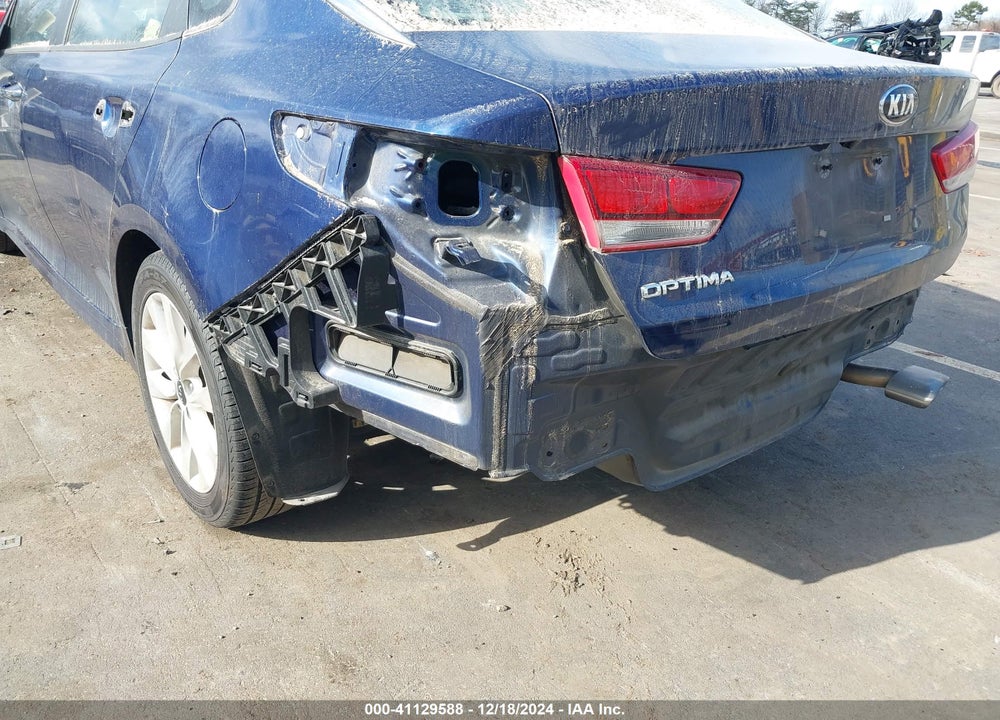 2016 KIA OPTIMA LX VIN: 5XXGT4L35GG037654