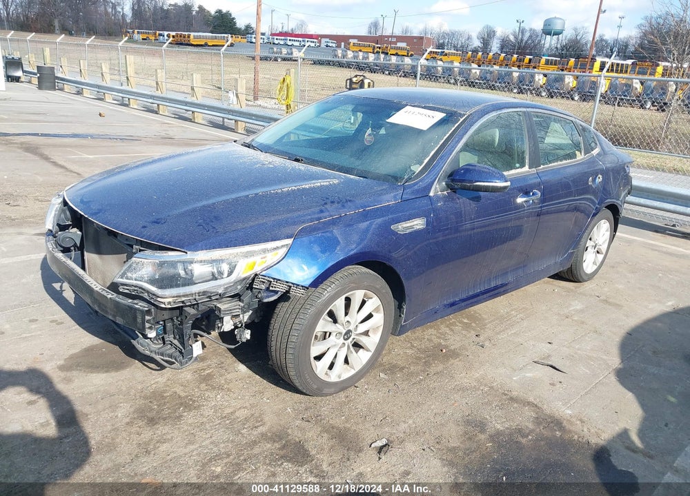 2016 KIA OPTIMA LX VIN: 5XXGT4L35GG037654