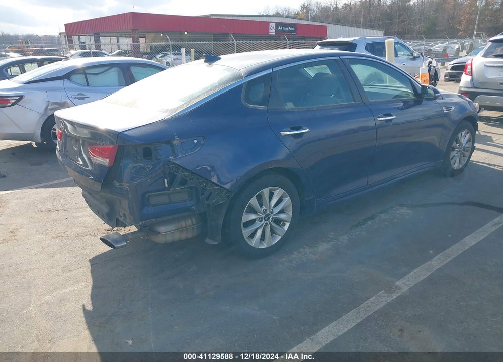 2016 KIA OPTIMA LX VIN: 5XXGT4L35GG037654