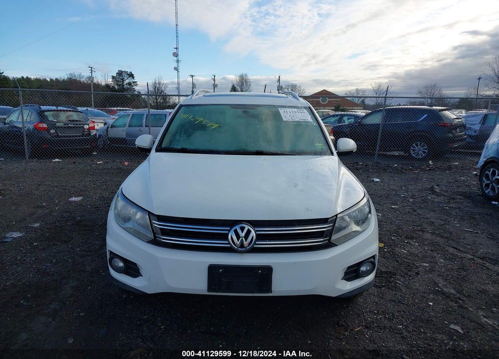 2015 VOLKSWAGEN TIGUAN SE VIN: WVGBV7AX9FW605280