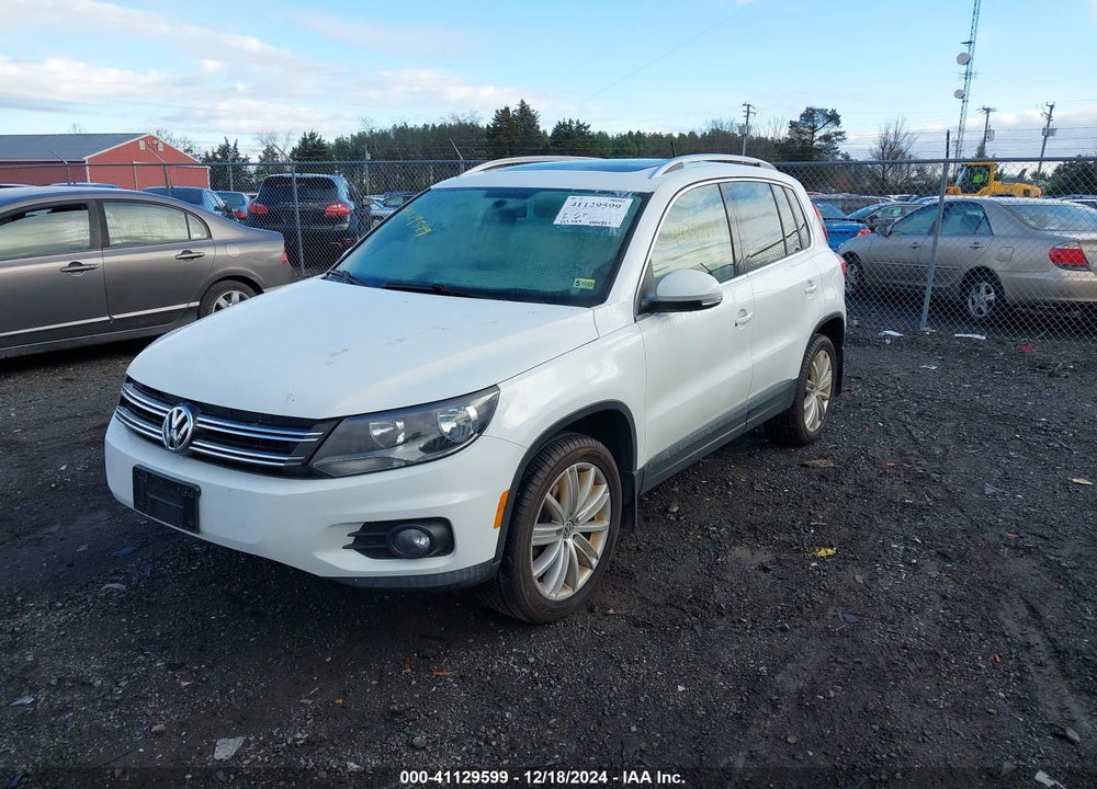 2015 VOLKSWAGEN TIGUAN SE VIN: WVGBV7AX9FW605280