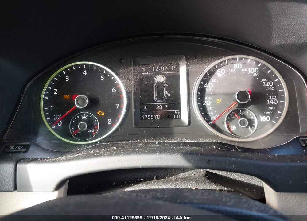 2015 VOLKSWAGEN TIGUAN SE VIN: WVGBV7AX9FW605280