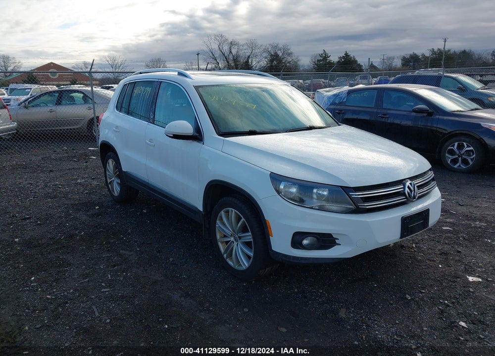 2015 VOLKSWAGEN TIGUAN SE VIN: WVGBV7AX9FW605280