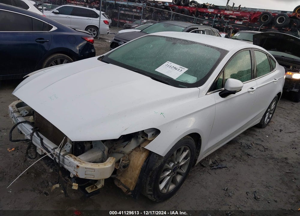 2017 FORD FUSION SE VIN: 3FA6P0H72HR416091