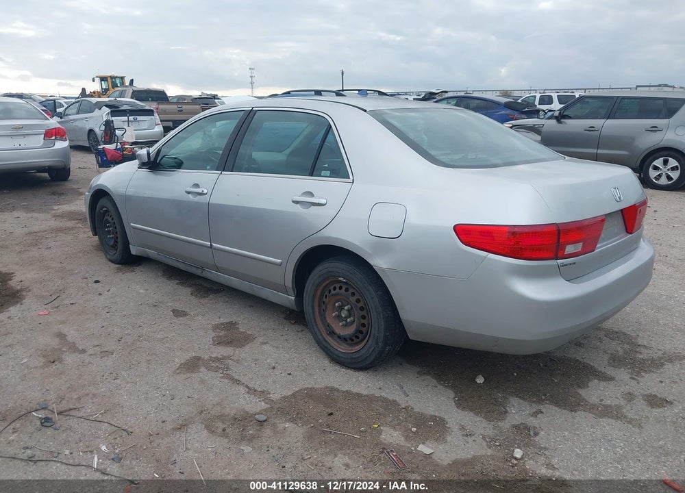 2005 HONDA ACCORD 2.4 LX VIN: 3HGCM56495G709443