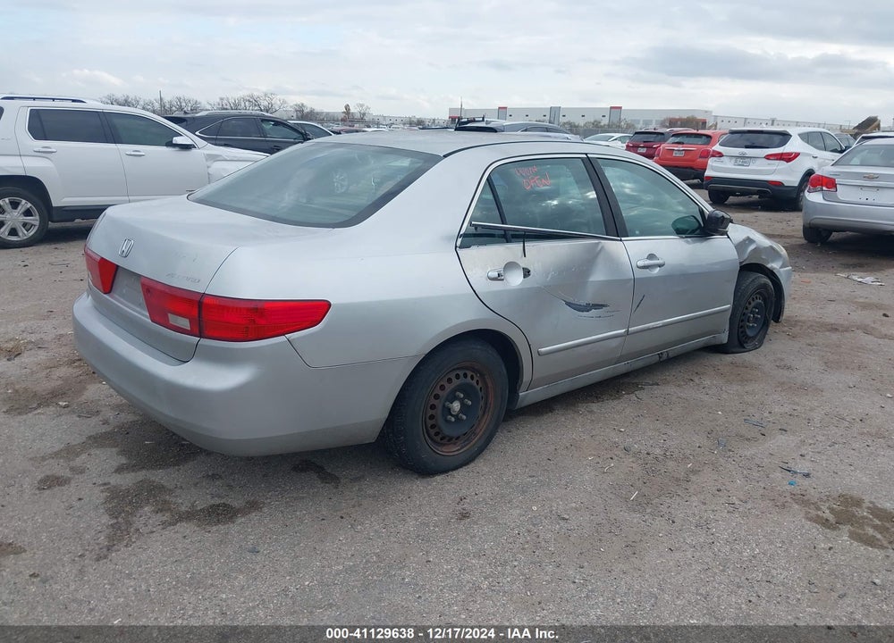 2005 HONDA ACCORD 2.4 LX VIN: 3HGCM56495G709443