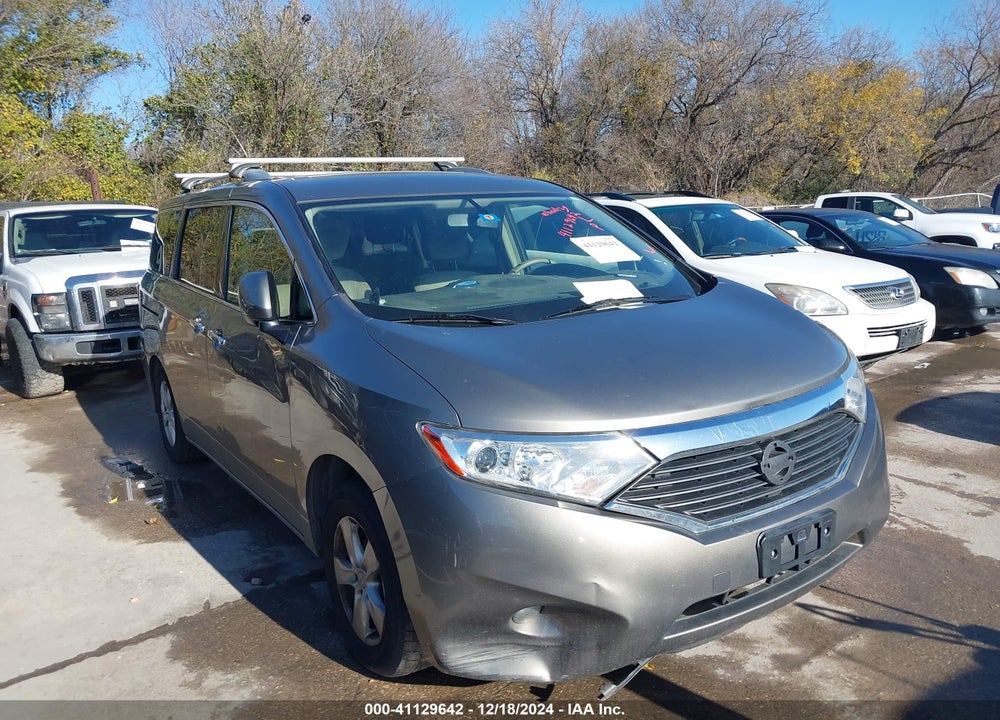 2017 NISSAN QUEST SV VIN: JN8AE2KPXH9168607