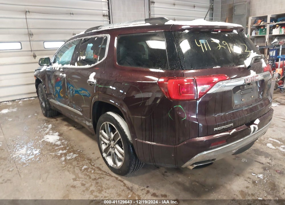 2017 GMC ACADIA DENALI VIN: 1GKKNXLS9HZ319182