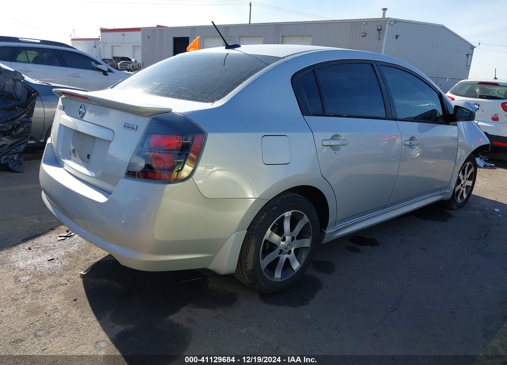 2012 NISSAN SENTRA 2.0 SR VIN: 3N1AB6AP5CL737931