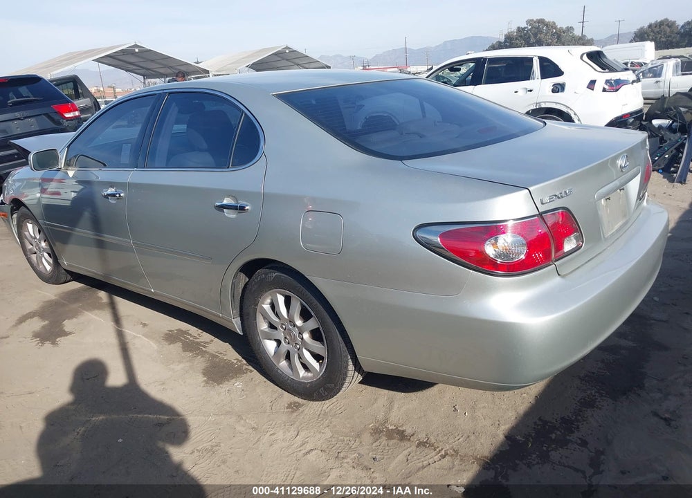 2004 LEXUS ES 330 VIN: JTHBA30G745053337