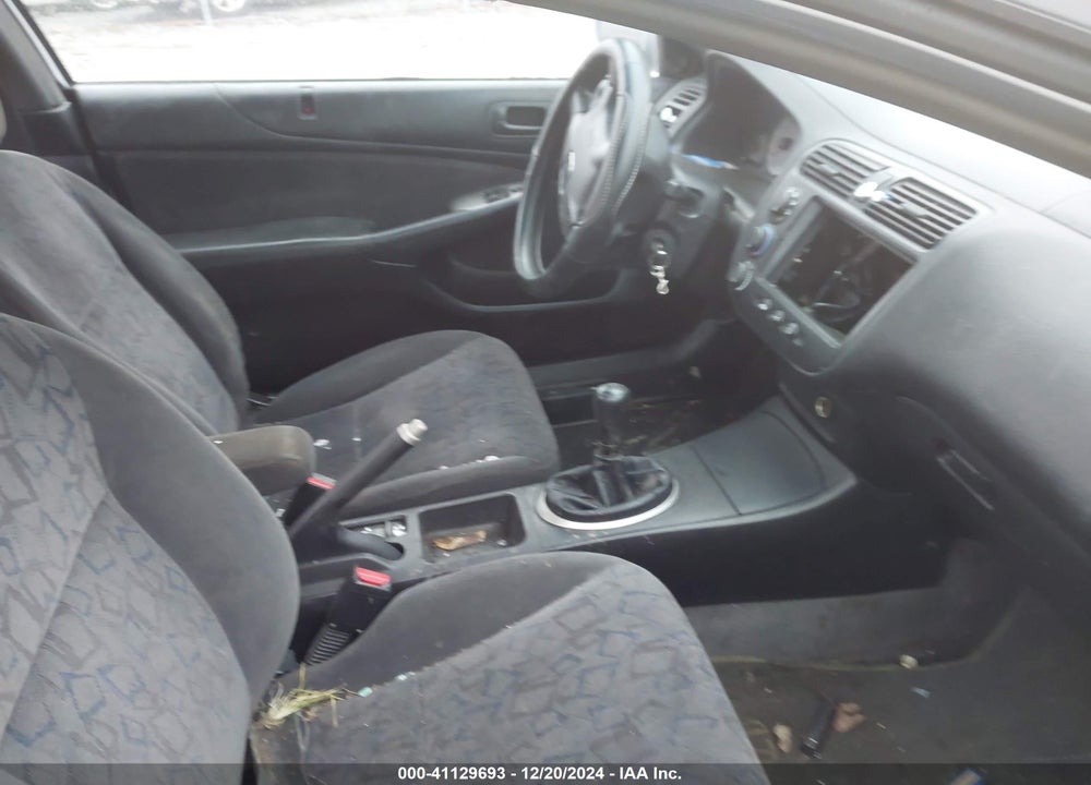2002 HONDA CIVIC EX VIN: 1HGEM21972L060038