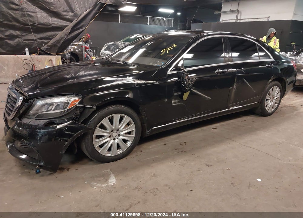 2015 MERCEDES-BENZ S 550 4MATIC VIN: WDDUG8FB0FA188161