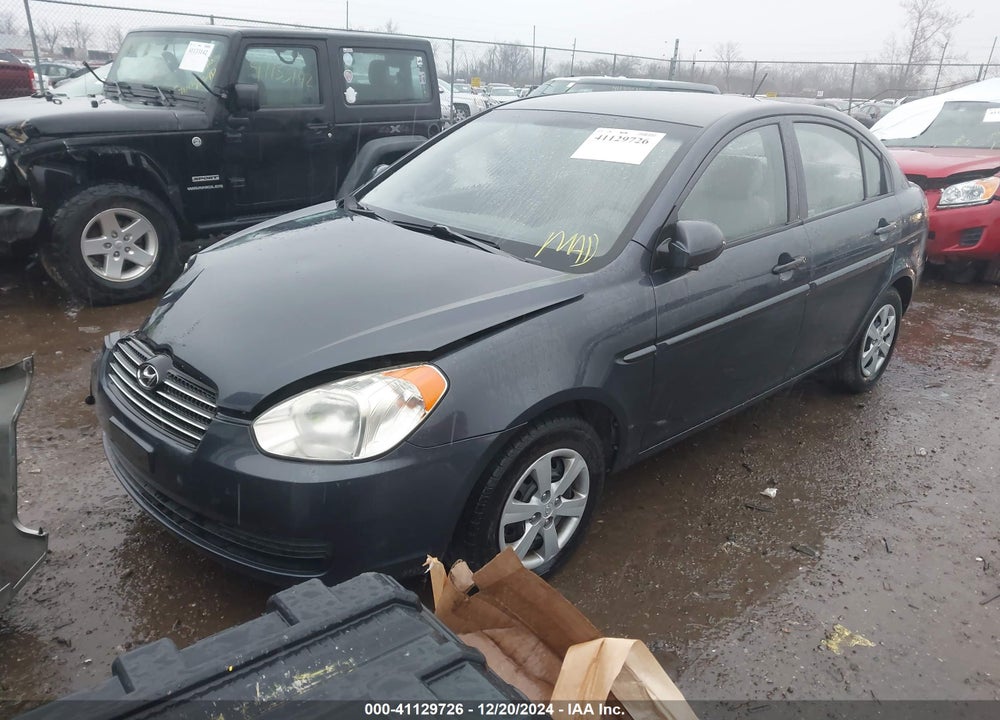 2008 HYUNDAI ACCENT GLS VIN: KMHCN46C48U241339