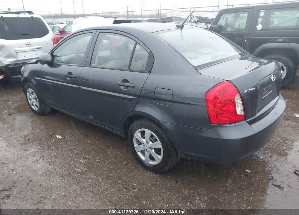 2008 HYUNDAI ACCENT GLS VIN: KMHCN46C48U241339