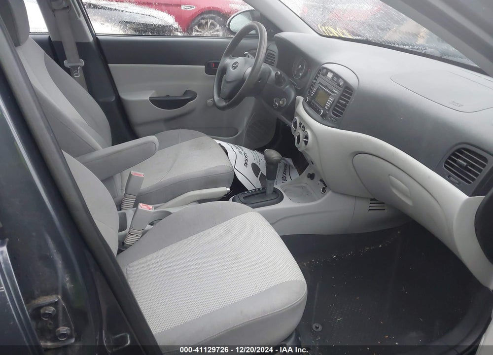2008 HYUNDAI ACCENT GLS VIN: KMHCN46C48U241339