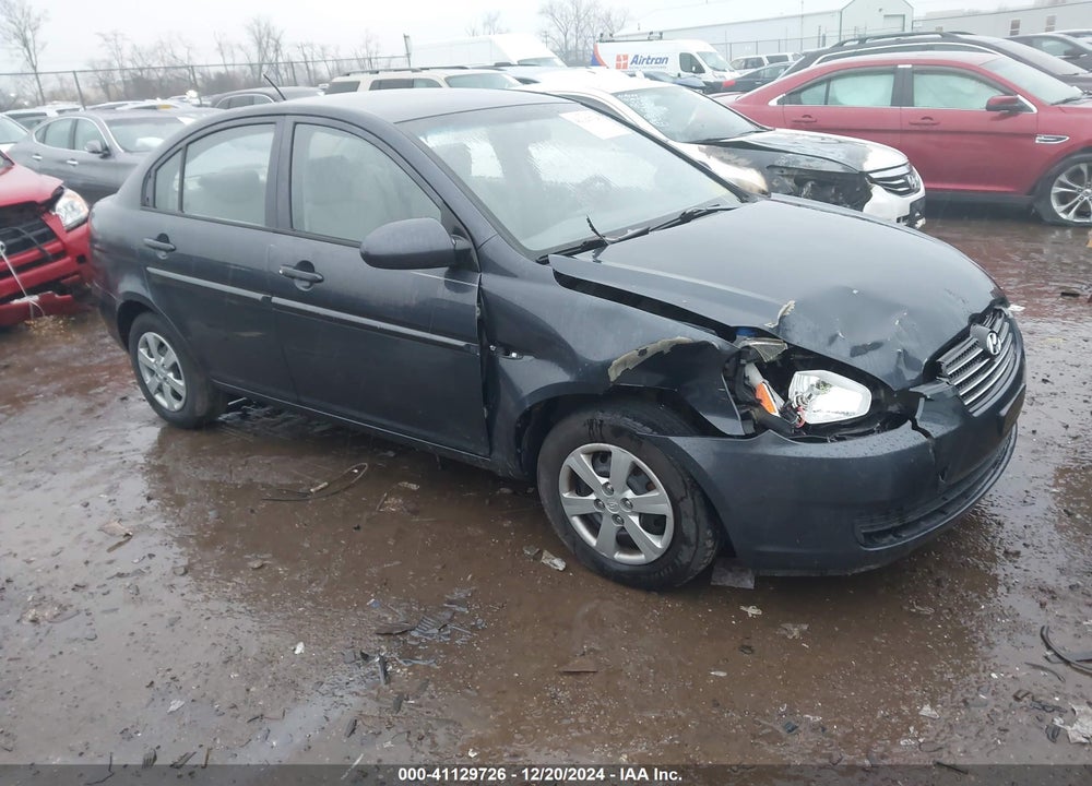2008 HYUNDAI ACCENT GLS VIN: KMHCN46C48U241339