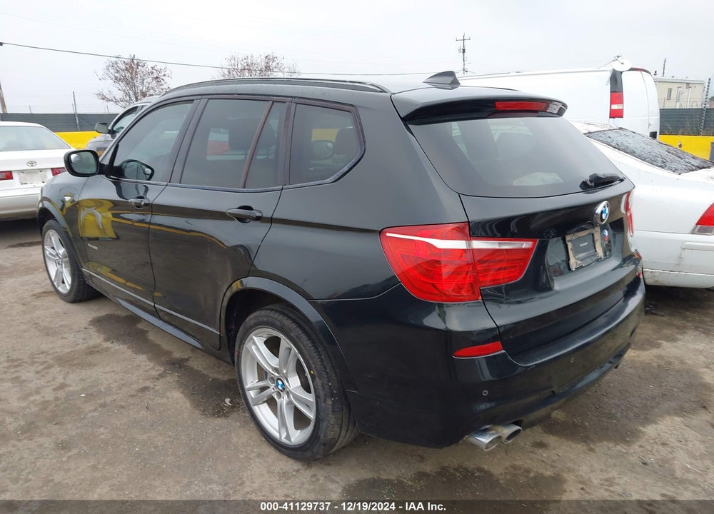 2013 BMW X3 XDRIVE28I VIN: 5UXWX9C52D0A14927