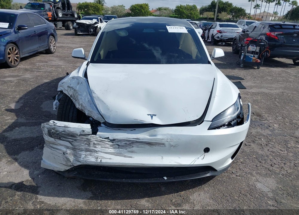 2024 TESLA MODEL 3 PERFORMANCE ALL-WHEEL DRIVE VIN: 5YJ3E1ET7RF801529